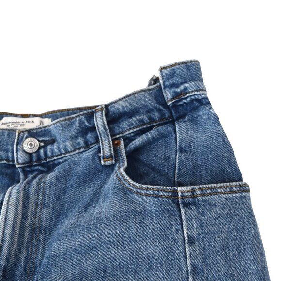 Abercrombie ’90s Straight Jeans Ultra High Rise Vintage Fit Sz 31 / 12 Cut & Sew - Picture 10 of 10